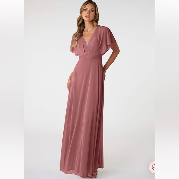 Azazie Maxi Dress (Only worn once) - Picture 1 of 3